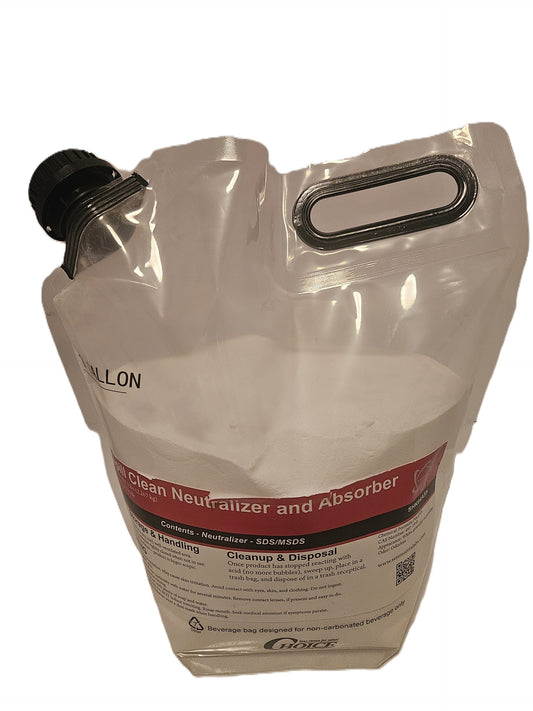 1 Gallon DENSE NEUTRALIZER BAG ONLY