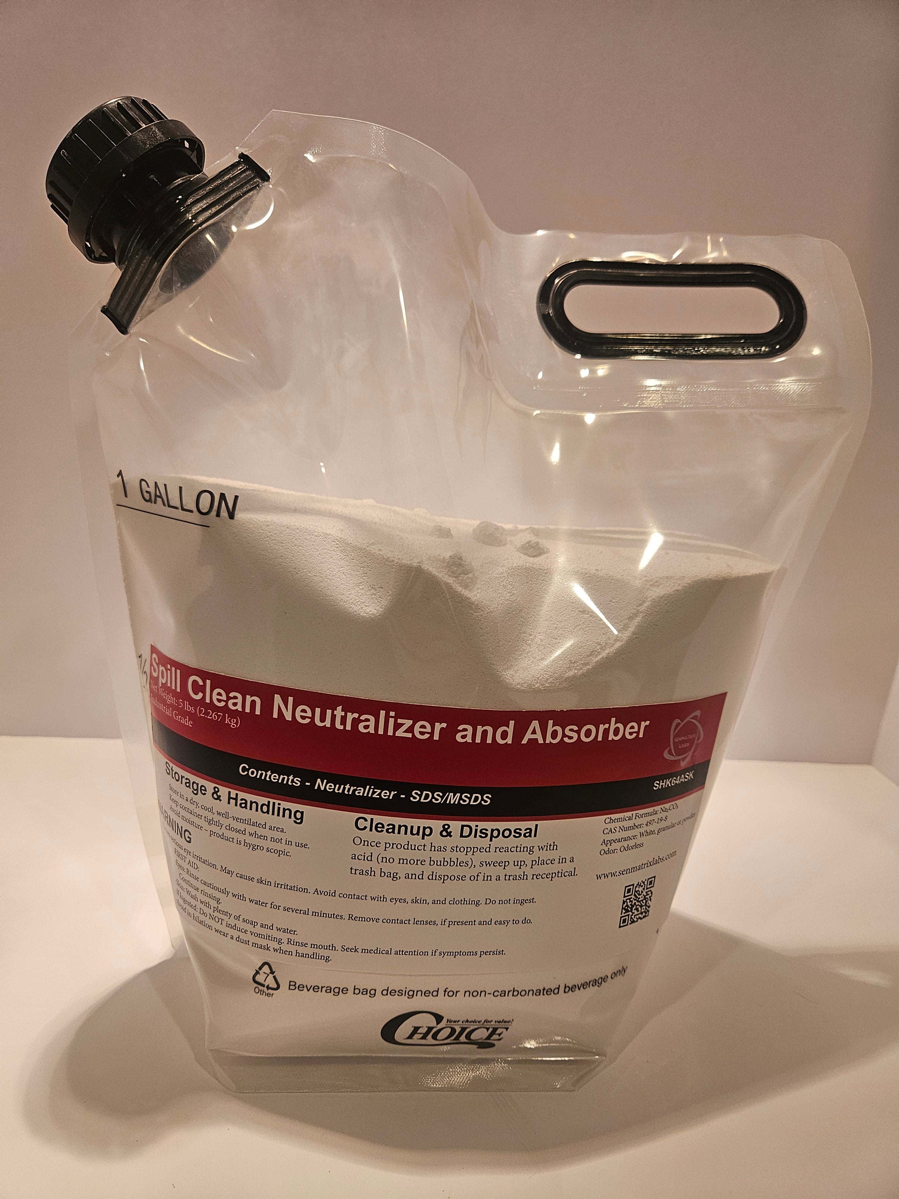 1 GAL DENSE NEUTRALIZER BAG WITH SMALL PPE – My Store