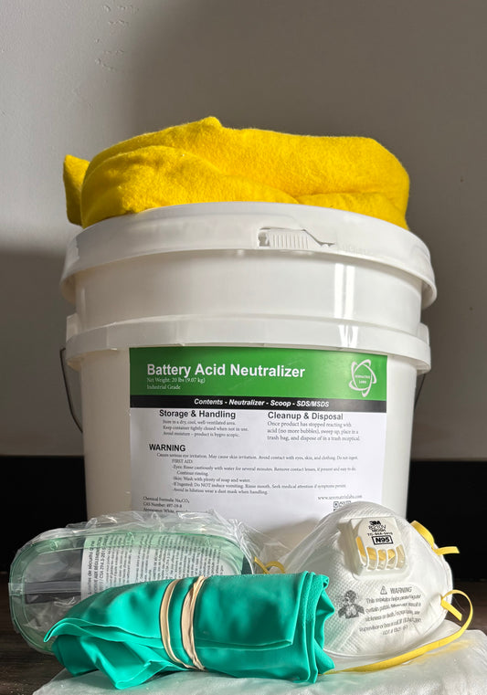 SPKNSA016G5-BATTERY ACID SPILL CLEAN UP KIT